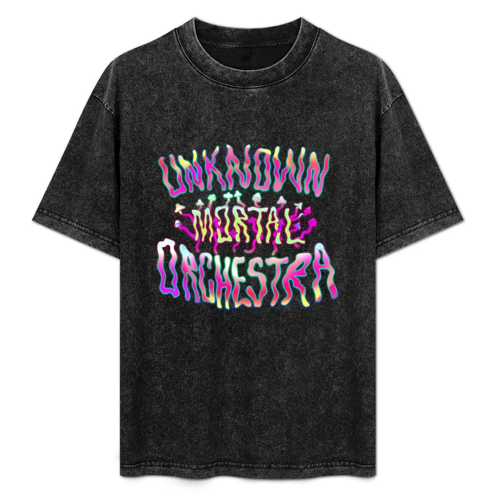 Unknown Mortal Orchestra Mushrooms T-Shirt Modern Style Print T-Shirt