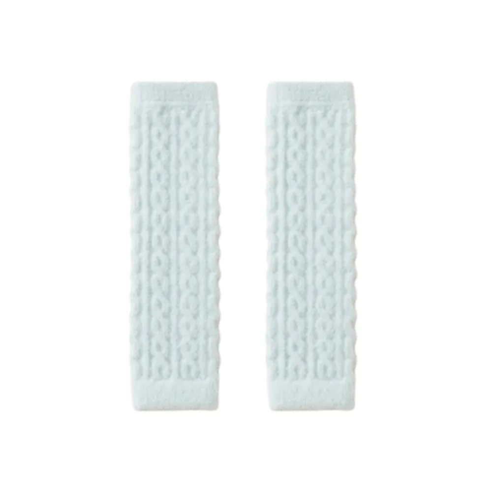 Ribbed Children Leg Warmers Soft Fabric Thick Warm Infant Leg Warmers Multiple Colors Stretch Fit Knee High Leg Sleeves