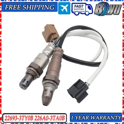 2pcs Upstream & Downstream Oxygen 02 Sensor 22693-3TY0B 226A0-3TA0B for Nissan 2.5L Altima 2015 2016 2017