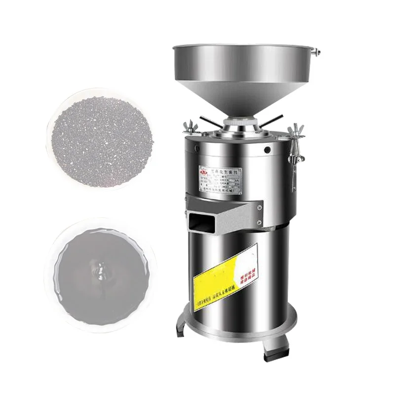 

220V Commercial Peanut Butter Grinder Sesame Butter Nuts Butter Maker Paste Grinding Machine