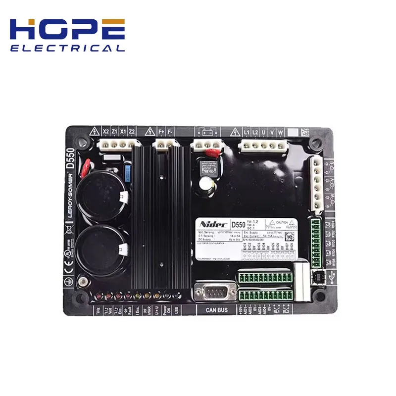 

Leroy Somer D550 AVR Alternator Automatic Voltage Regulator AVR Regulation Board