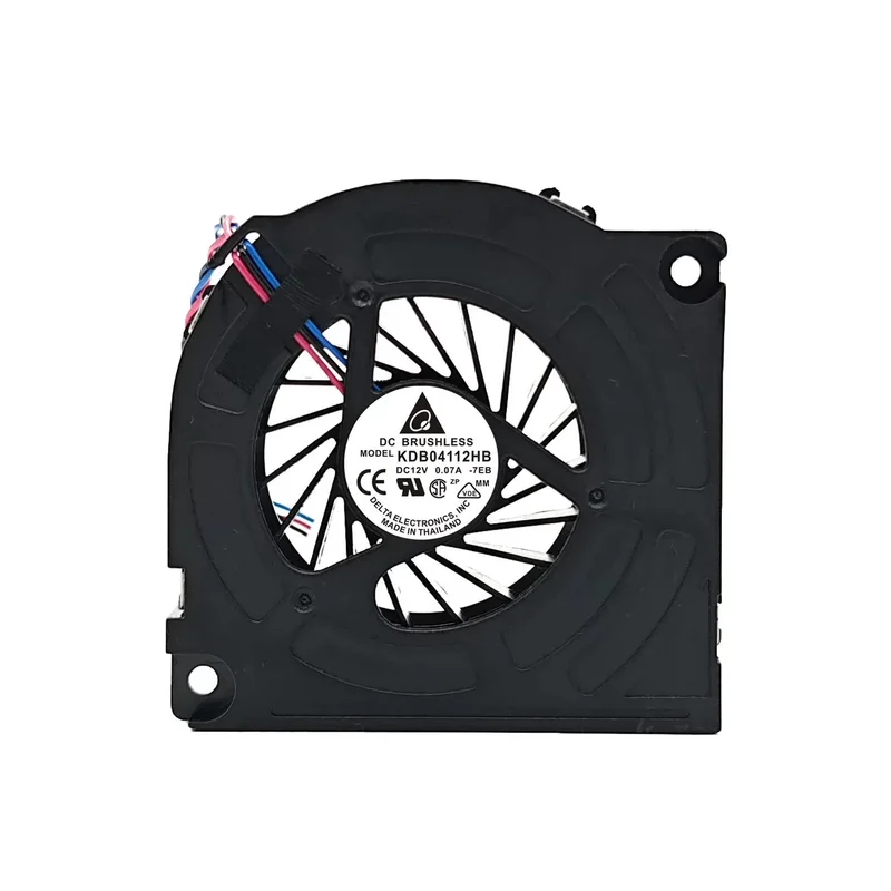 H 1PCS for Delta KDB04112HB 12V DC 0.07A 6cm 3-wire Cooling Fan