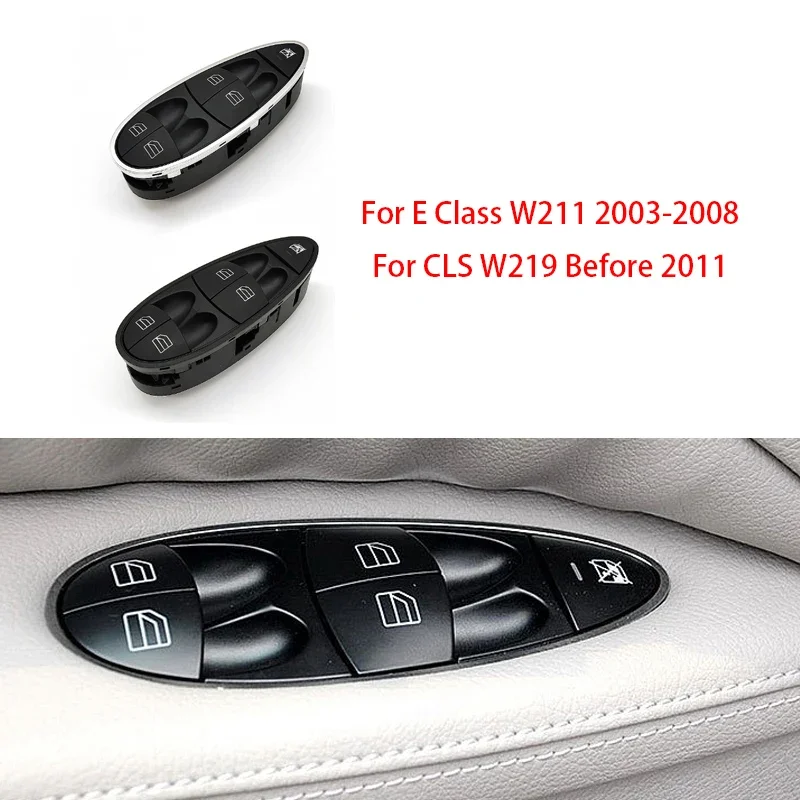 

Front Left Master Power Window Switch Electric Window Switch Power Window Switch For Mercedes W211 CLS 2118210158 2118213679