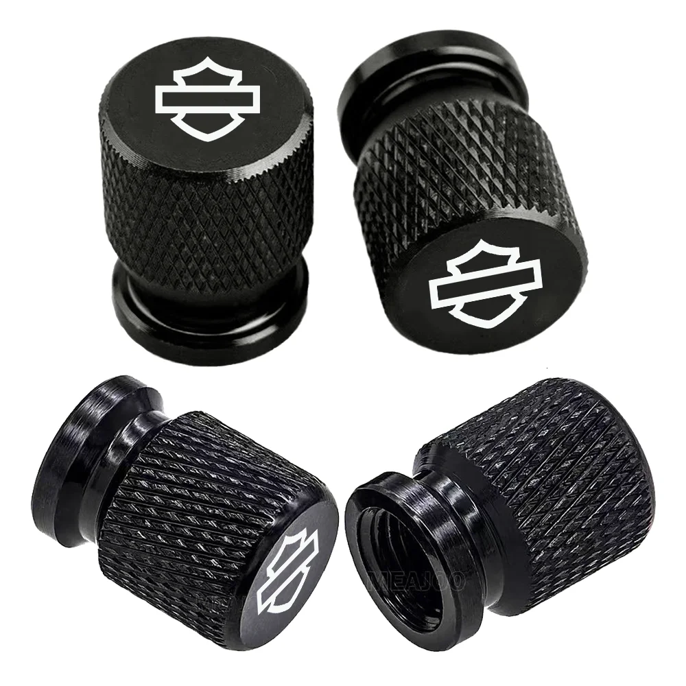 

4PCS Motorcycle Wheel Tire Valve Caps Tyre Stem Covers Airdust Waterproof For For Harley Davidson Electra Glide Ultra Classic