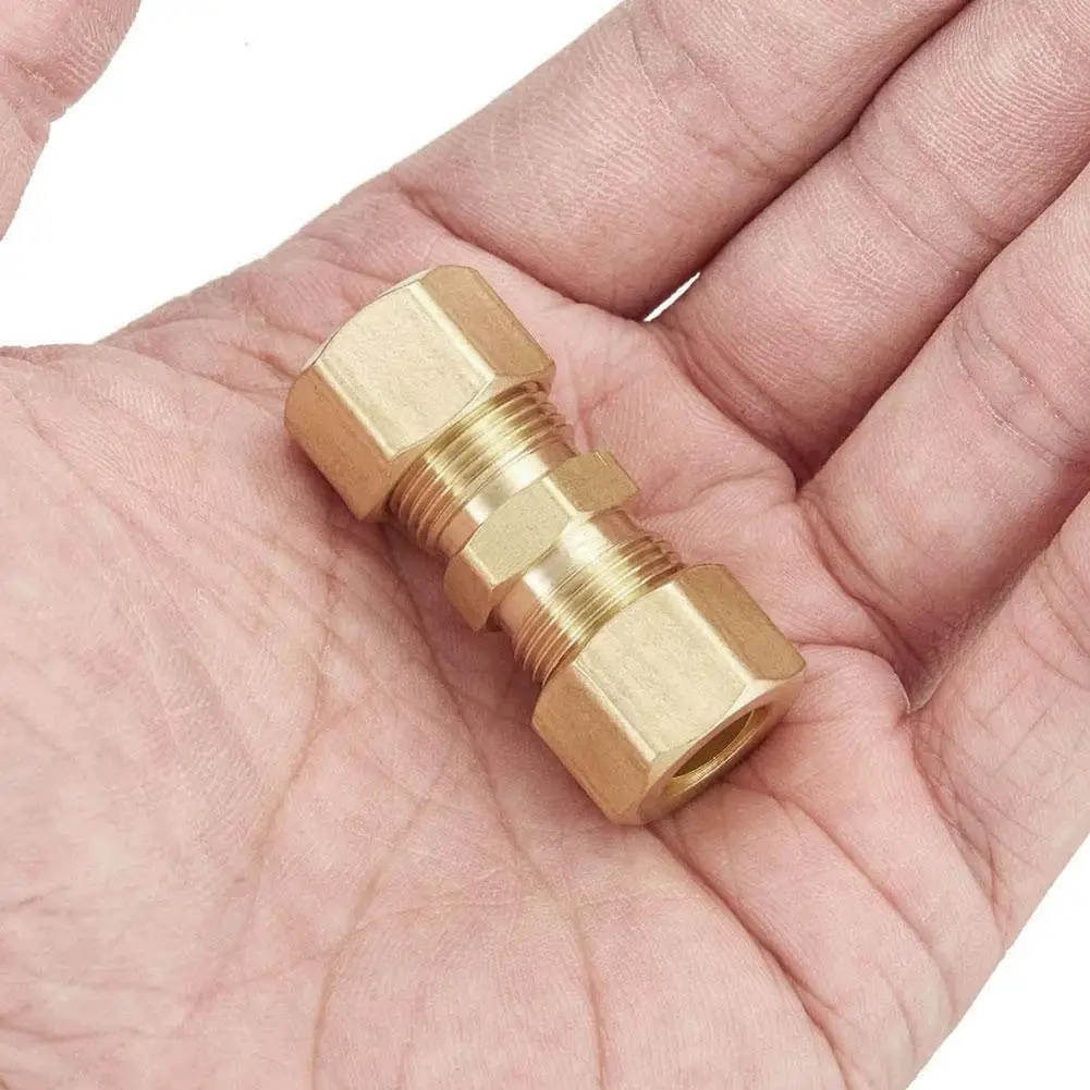 2pcs Brake Line Connector Brake Hose Fittings 3/16