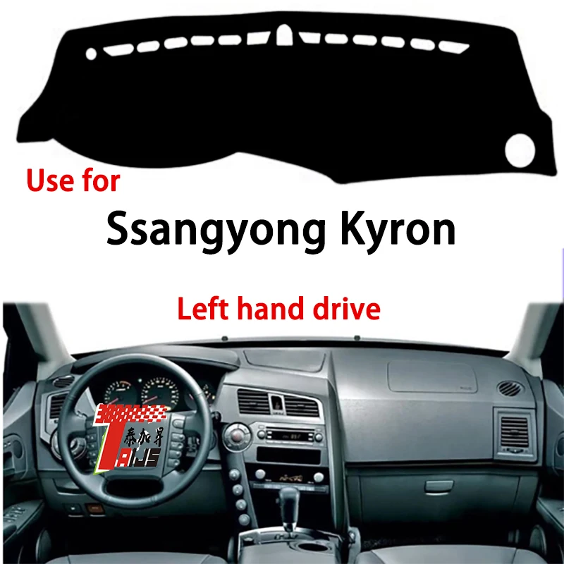 

TAIJS factory Avoid Light Suede dashboard cover for Ssangyong Kyron Left hand drive hot selling product