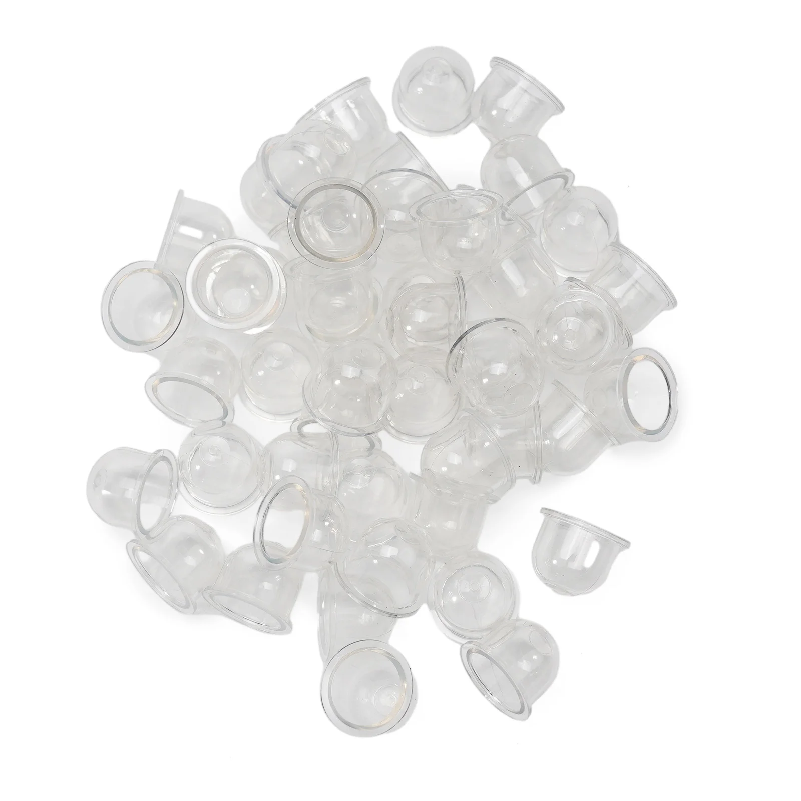 50pcs 19mm for carb for primer Bulb Cap Carburetor Spare Parts Small Fuel Pump For Chainsaws Blower Trimmer Brushcutter Replace