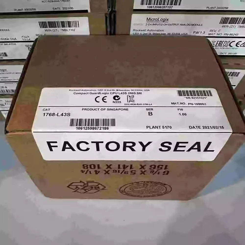 New Factory Sealed 1768-L43S SER B Compact I/O 16Pt PLC Input Module 1768L43S