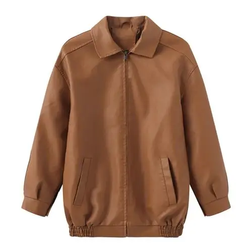 

Slim Fit Casual Women's Coat Jaet Small Thin Stand Collar Stand Women's Outerwear Faion Spring Autumn Winter Coat