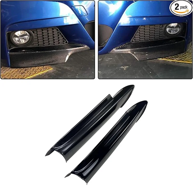 صارم الجبهة حافة مصد السيارة الفاصل رفرف لسيارات BMW 3 Series E90 E91 M-Tech 320I 2005-2008 الوفير الفاصل الشفاه الناشر المفسد استبدال