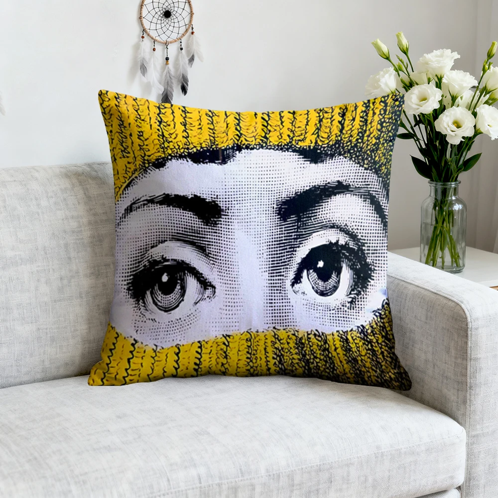 

Fashion Pillow Covers Decorative Sofa Cushions 1Psc Cushion Cover Fornassetti Home Decor Items Personalized Gifts Pillowcase