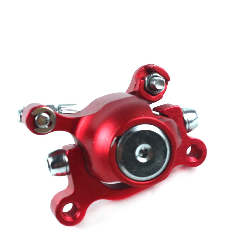 Aluminum alloy disc brake caliper suitable for electric scooters, off-road motorcycles