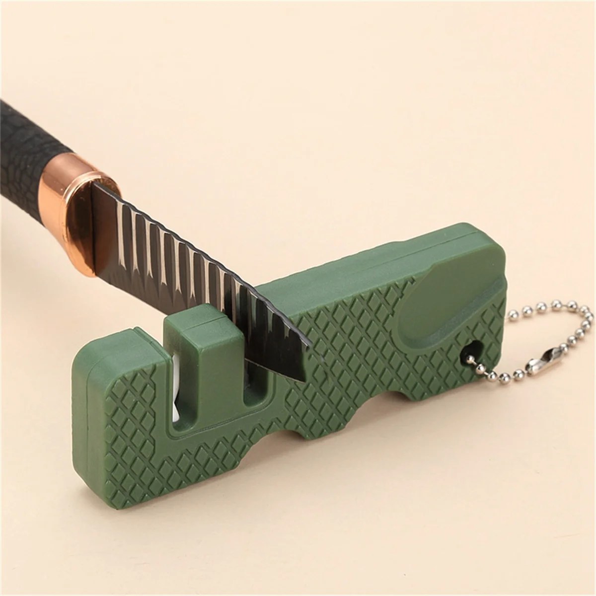 C-Knife Sharpener Pocket Ceramic Sharpen Diamond Tool Scissor Sharpen Gears Carbide Knife Whetstone Outdoor Multi Tools