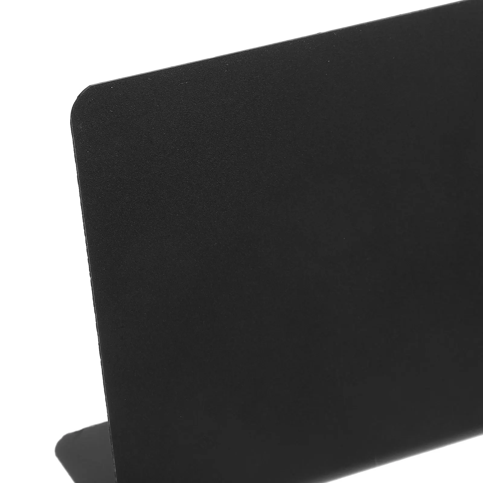 1 مجموعة L على شكل سبورة صغيرة تسجيل قابلة لإعادة الاستخدام رسالة المجلس لملصقات الطعام علامات الأسعار في المطاعم محلات السوبر ماركت المقاهي التدريس