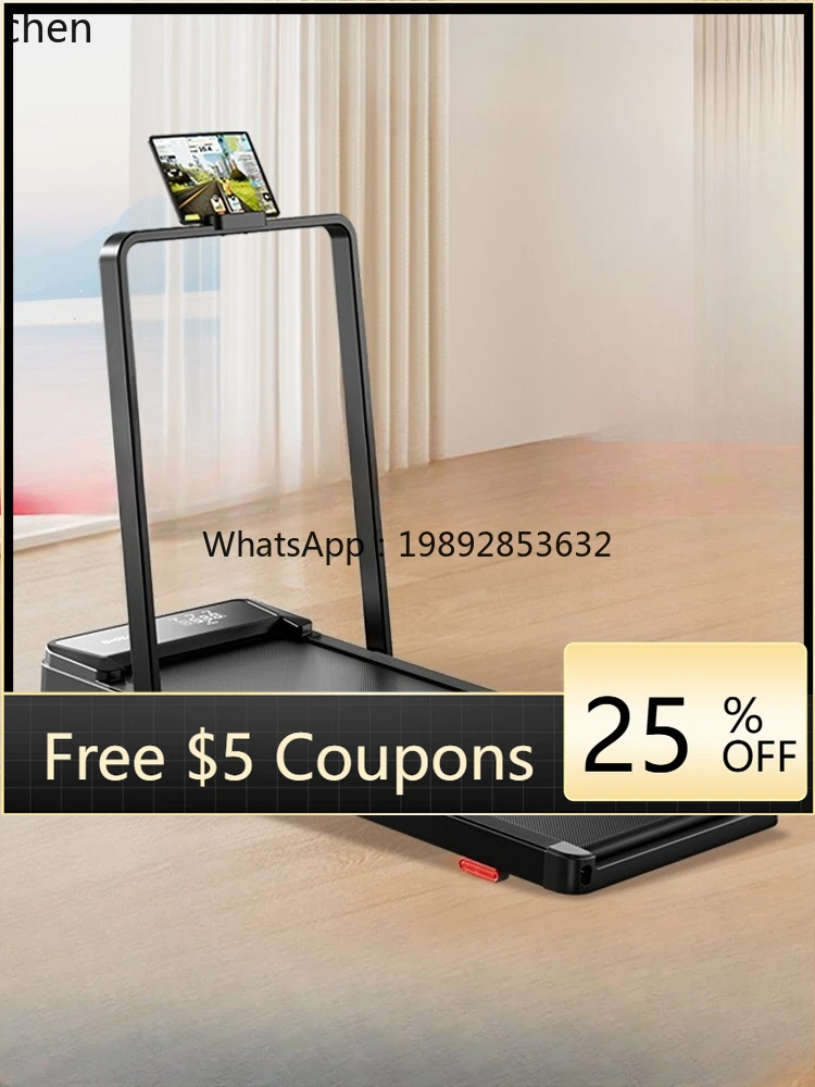 

AB treadmill household small indoor folding silent walking machine mini walking machine climbing