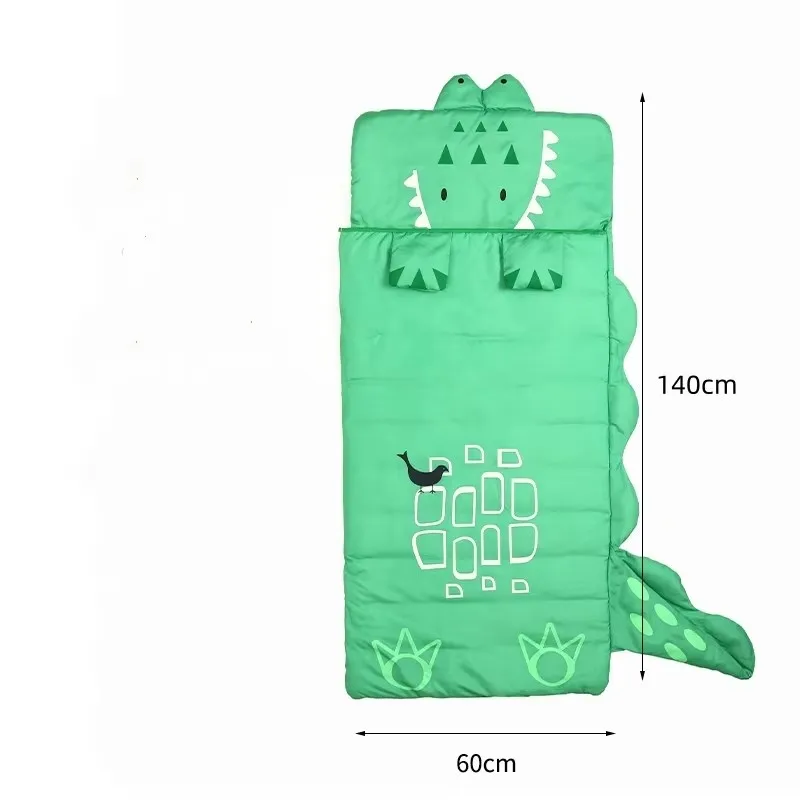 الطفل الصغير النوم المعزي حقيبة مريحة الاطفال المضادة للركلة الكرتون الوردي القط التفاف بطانية مع البريدي قابل للغسل المحمولة 60*140 سنتيمتر #4