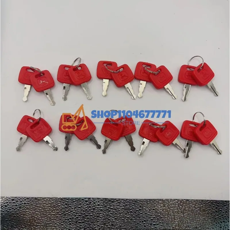 1PC/6PCS/10PCS RE183935 RE43492 RE71557 Agricultural Tractor Ignition Key