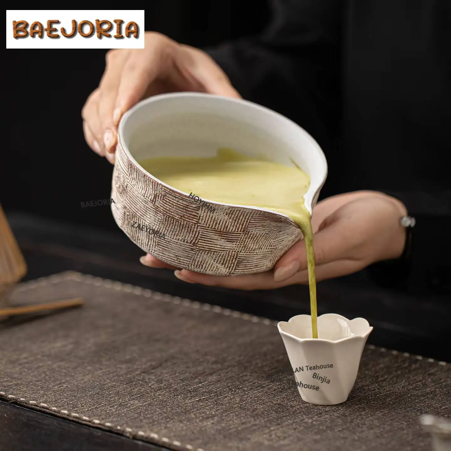 Powder Yin Wabi-sabi Tea Set Complete Set Matcha Whisk Japanese Matcha Set Kit Green Tea Powder Matcha Bowl Starter Kit Utensil
