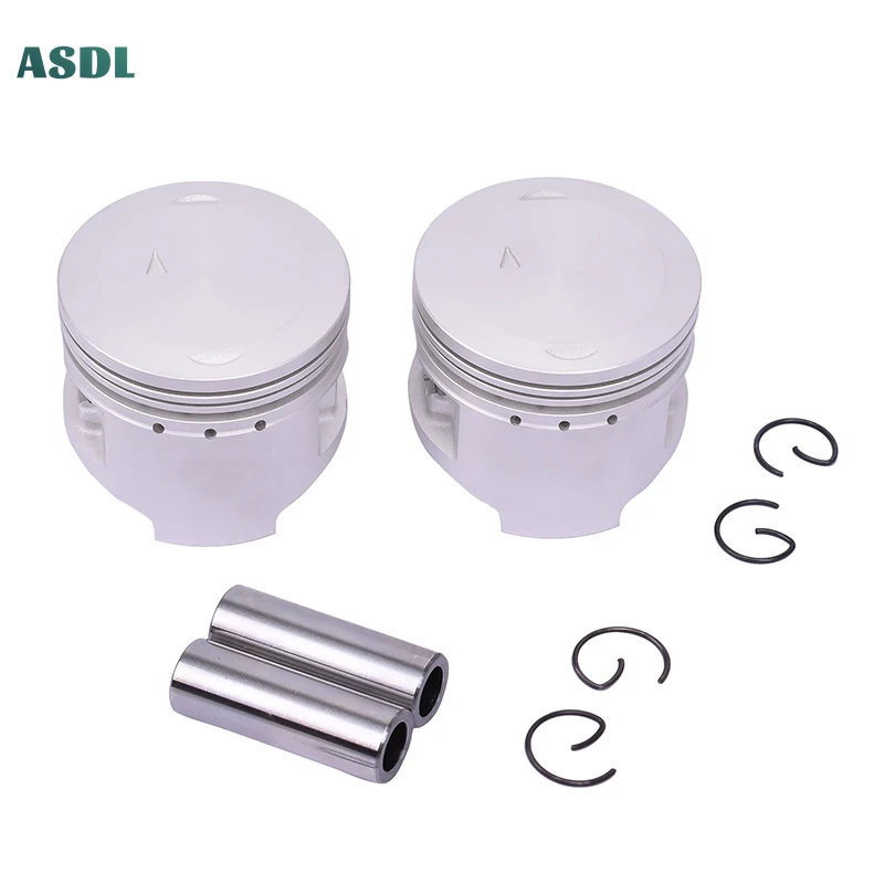 Motorcycle Piston Rings 49mm 49.25mm 49.5mm 49.75mm 50mm STD~+100 0.75 For Yamaha XV250 XC125 YFM125 ROUTE 66 VIRAGO V-STAR 250