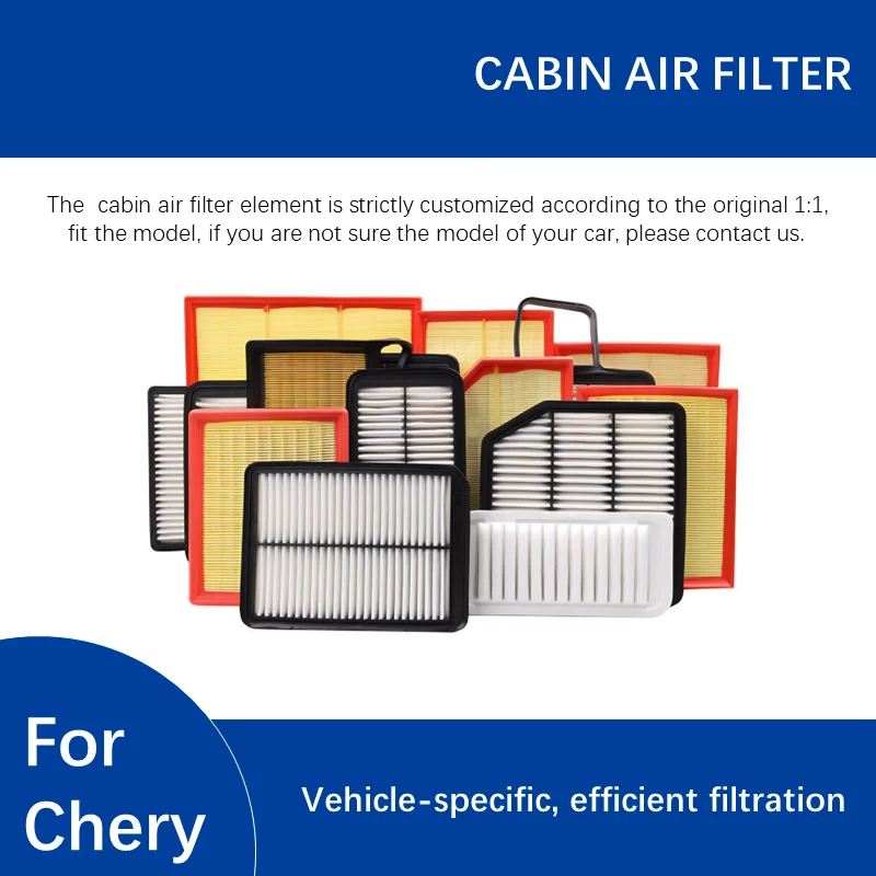 For Chery Tiggo 7 Tiggo 8 Tiggo 5 /4 Cabin Car filter Activated Carbon Filter Car Accessories auto parts T21-8107011 T15-8107011