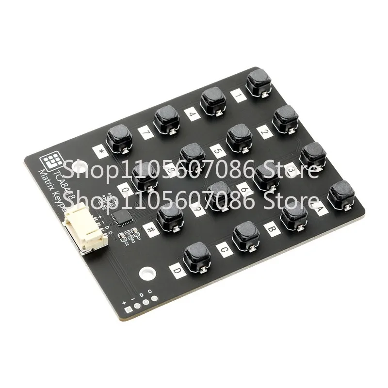 TCA8418 Matrix Keyboard 4 * 4 Key Keyboard, MCU 16 Key Programming Keyboard, Suitable for Arduino