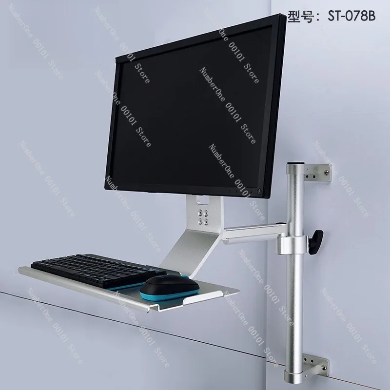 Ergonomic Monitor Stand Adjustable Desktop Display Holder Stable Support Bracket for LCD LED Computer Screen Riser Improved