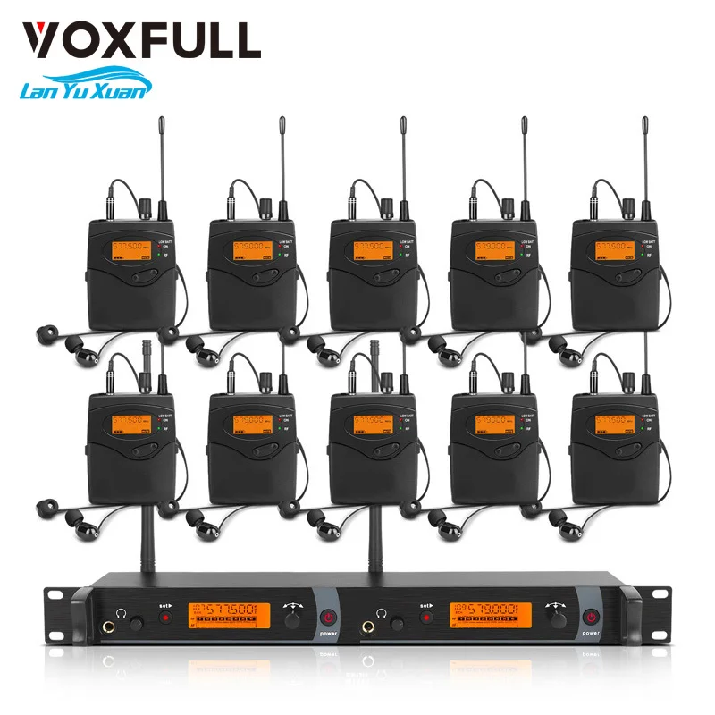 

DM2000 2 channels In ear stage monitor professional wireless in ear monitor system
