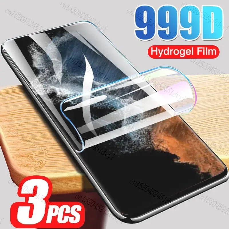 3PCS Hydrogel Film For Moto Motorola Edge 50 40 Pro Neo G Stylus 5G 2024 G64 G24 Power G Play 2024 Full Cover Screen Protector