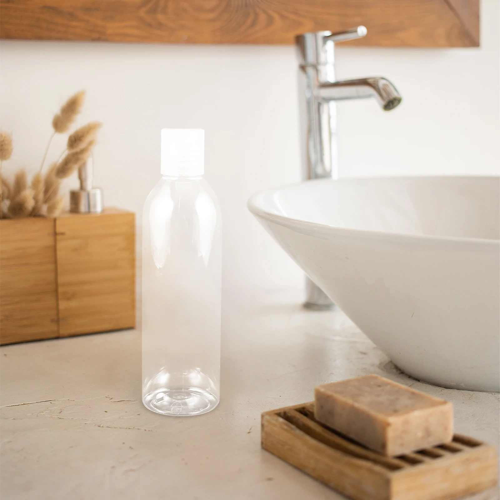 

6pcs Travel Bottles for Shampoo Conditioner Bath Lotion Empty Portable Toiletries Containers Refillable Reusable