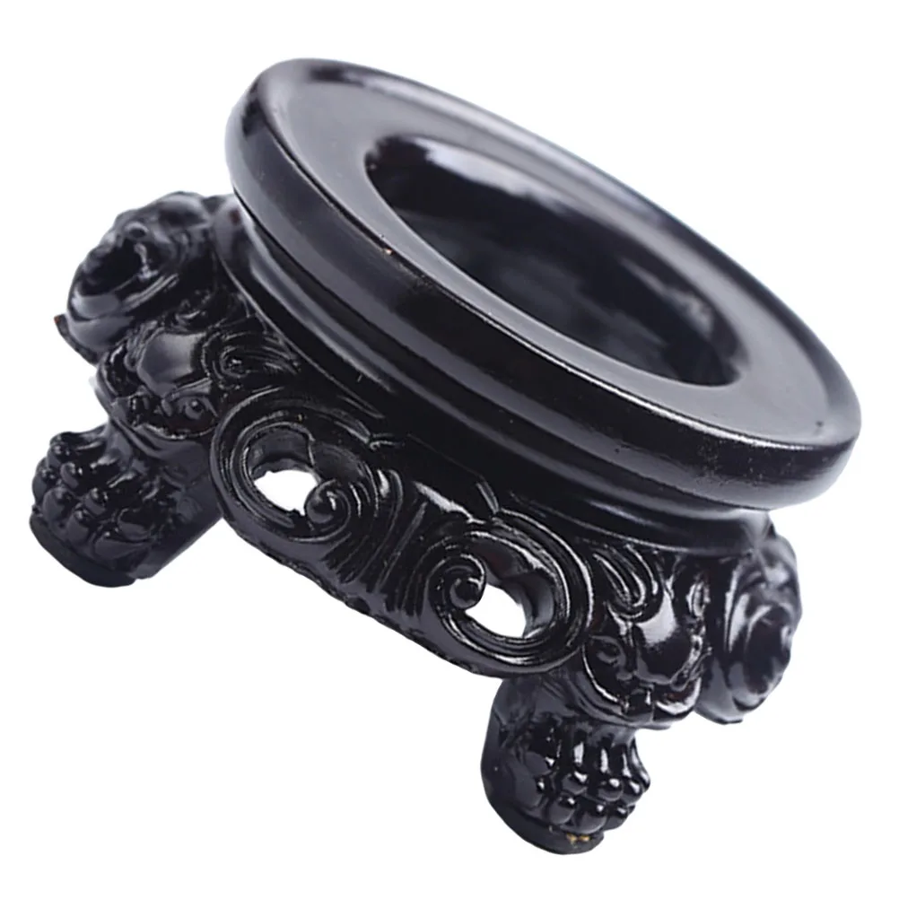 

Bracket Crystal Ball Ornament Base Office Sphere Holder Stand Synthetic Resin À Stands for Display