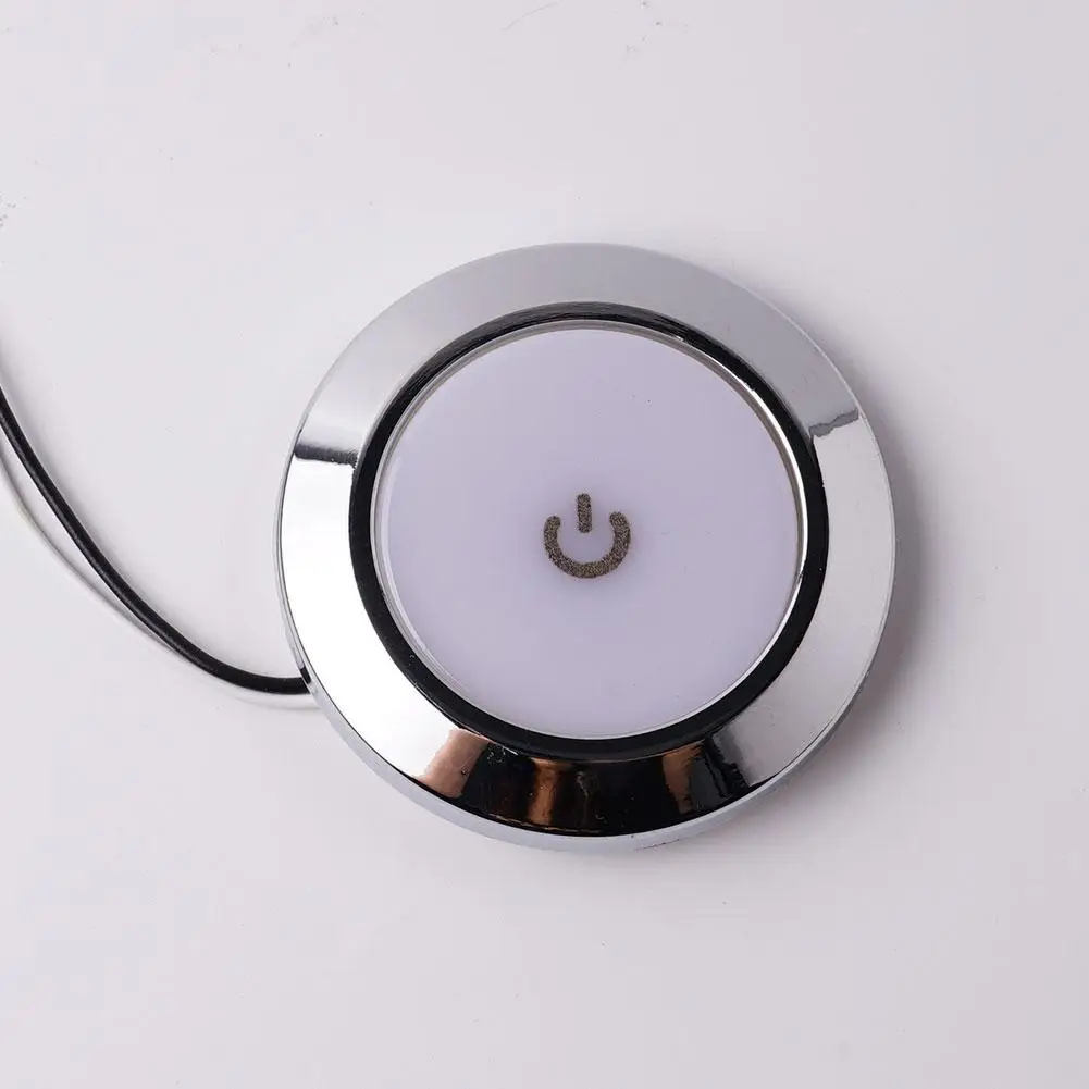 12V Touch Lamp RV Interior Ceiling LED Light with Dimmer Switch Car Interior Led Round Light RV Indoor Roof Lamp For Boat