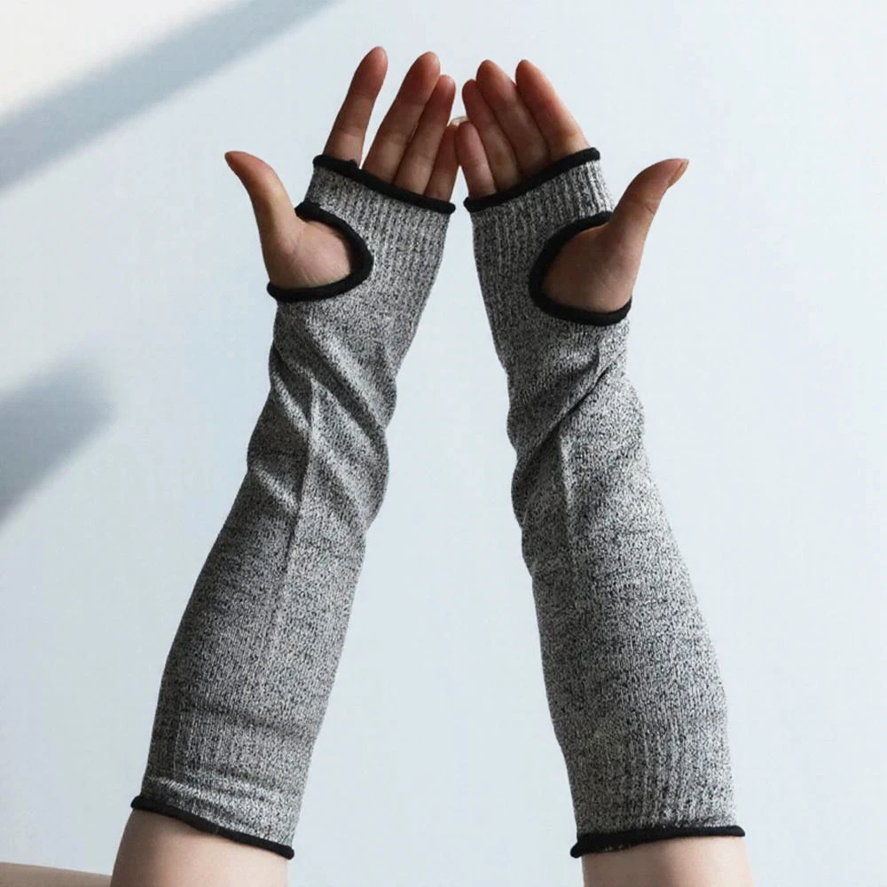 Guantes de cocina resistentes a cortes, mangas protectoras para cortar y cortar tareas en cocinar y preparar alimentos
