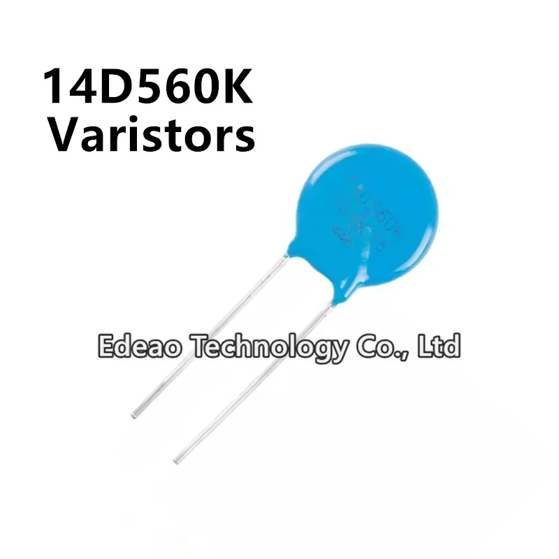 20pcs/lot Varistors 14D560K 14D-560K 560KD14 56V diameter: 14mm