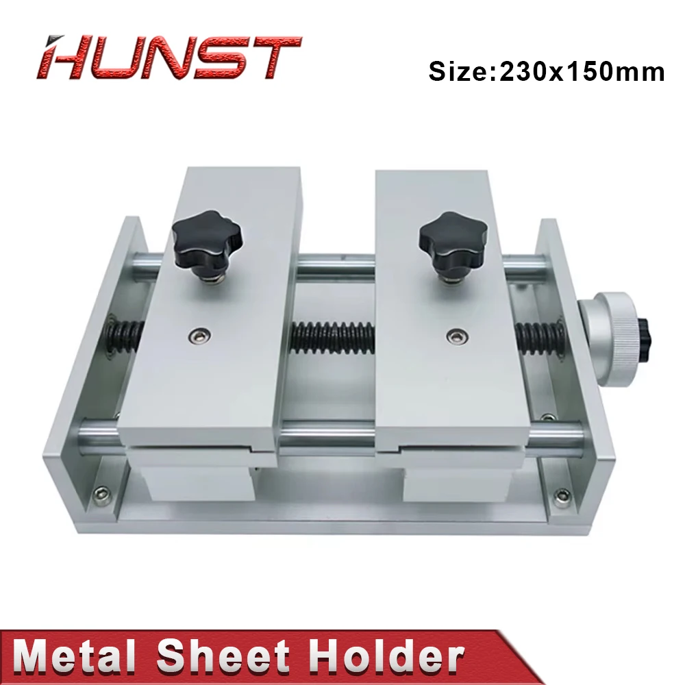 HUNST Fixture Worktable for Laser Marking Cutting Engraving Machine Gold Silver Metal Ceramics Clamp Table Thin Foil Holde