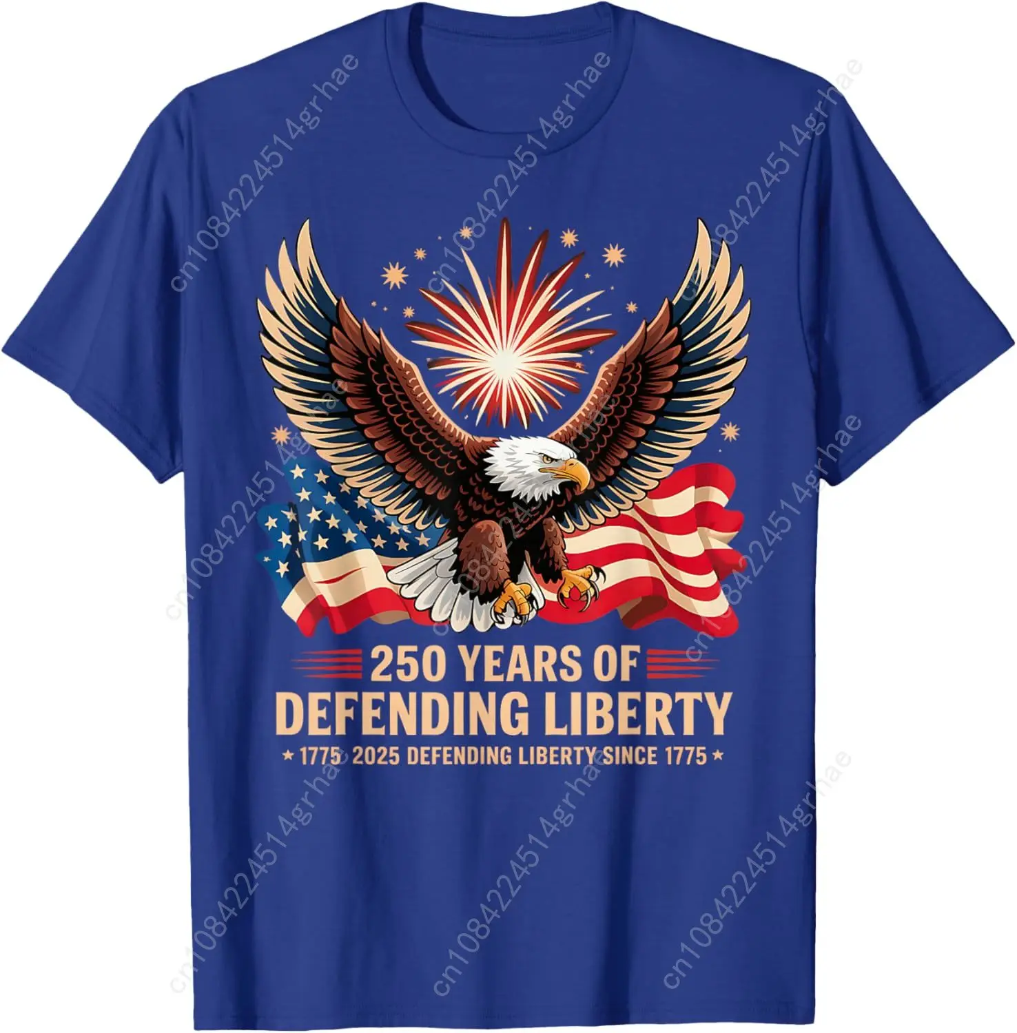 Patriotic USA Army Us Military Parade 250th anniversary 2025 T-Shirt