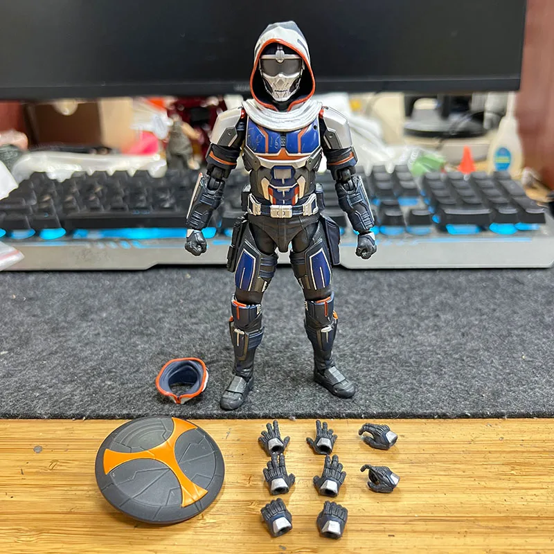 

Оригинальная Bandai Shf Soul ограниченная Черная Вдова фильм Taskmaster 6-дюймовая экшн-фигурка Коллекционная модель