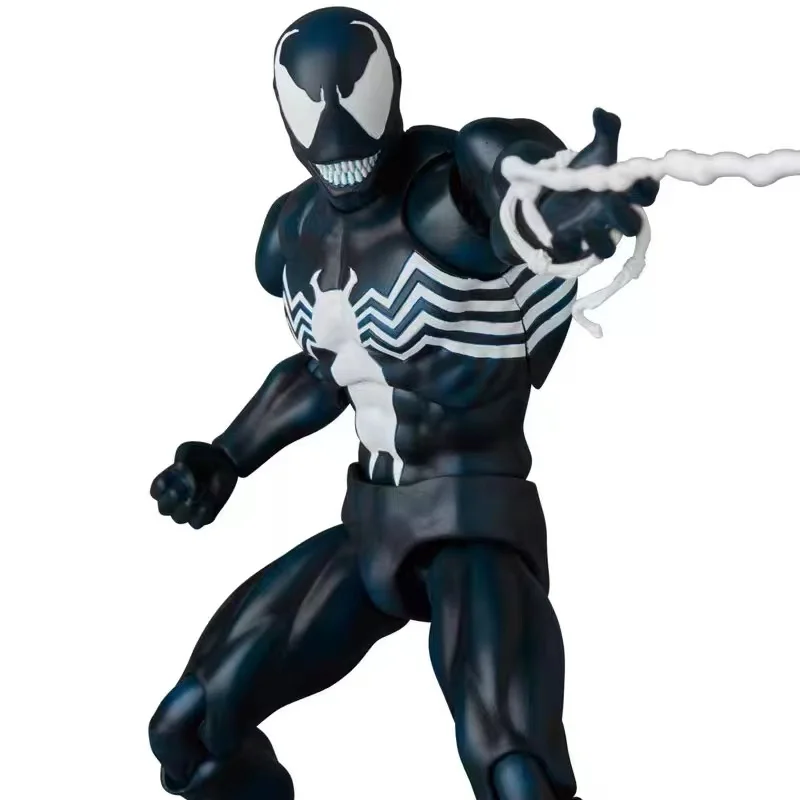 Mafex 088 Venom Action Figure, Toy Versão Comic, Brinquedo Medicom