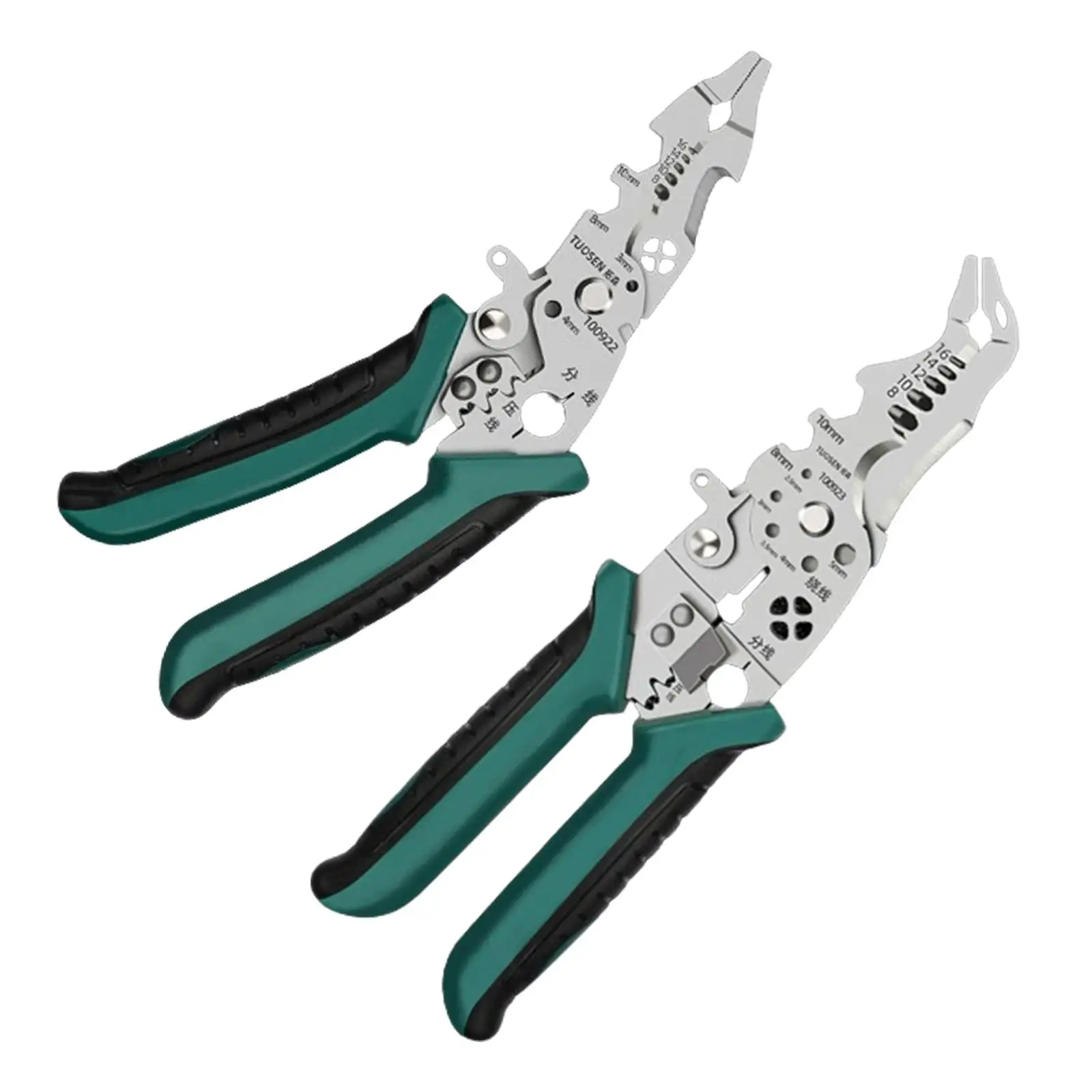 Wire Stripper Tool Cable Cutting Tool Multifunctional Electricians Portable Wire Cutter Wire Pliers Tool for Crimping Pulling