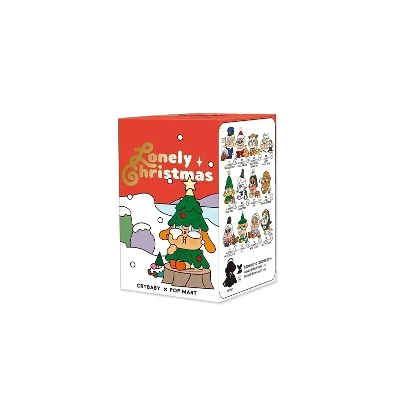

POP MART Crybaby Lonely Christmas Series Blind Box Guess Bag Mystery Box Cute Anime Figure Toys Doll Ornaments Gift Collection