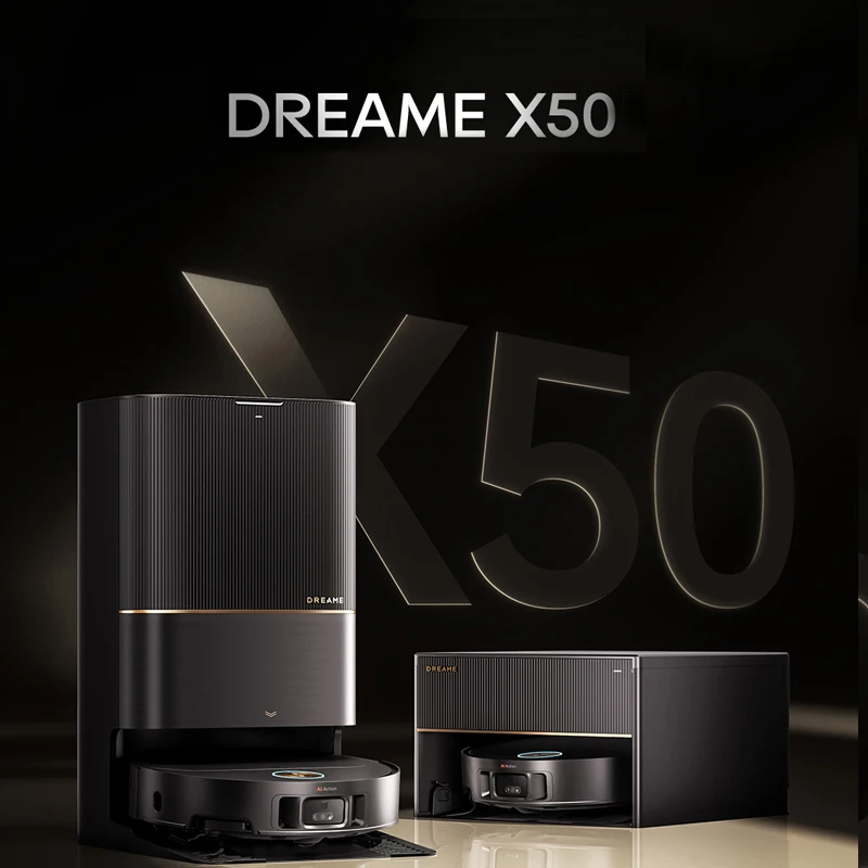 Dreame X50 Pro المتكاملة التلقائي كنس روبوت بيونيك الميكانيكية تنظيف القدم سلسلة المكانس الكهربائية المنزلية