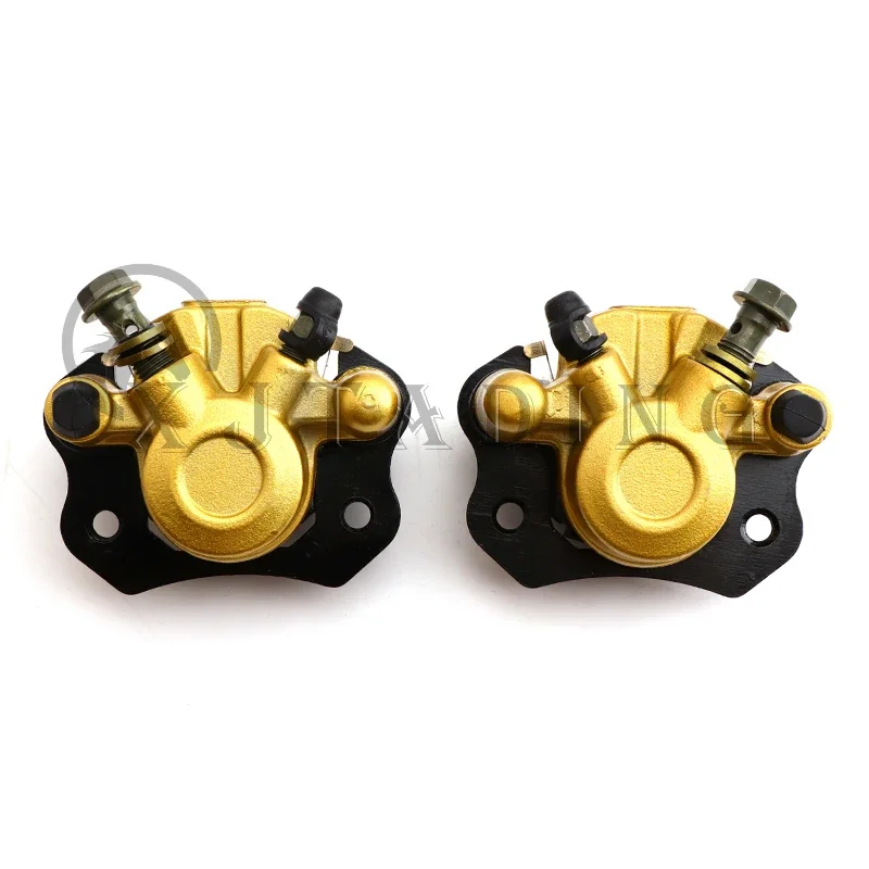 63MM Złote zaciski hamulca tarczowego przedniego/tylnego do układu hamulcowego 50cc 70cc 90cc 110cc 125cc 150cc ATV Karting Buggy Quad Bike