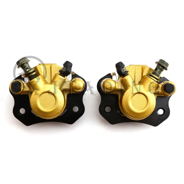 63MM Złote zaciski hamulca tarczowego przedniego/tylnego do układu hamulcowego 50cc 70cc 90cc 110cc 125cc 150cc ATV Karting Buggy Quad Bike