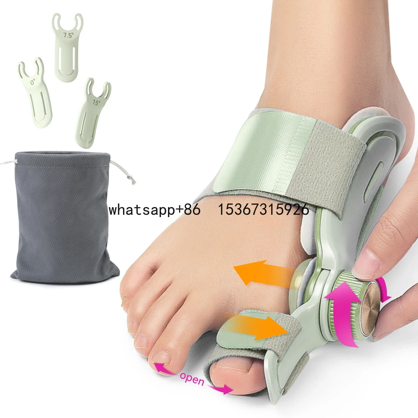 Direct Sale a Toe Straightener Suitable Bunion Splin Relief Adjustable Knob Bunion Corrector for Women Big Toe