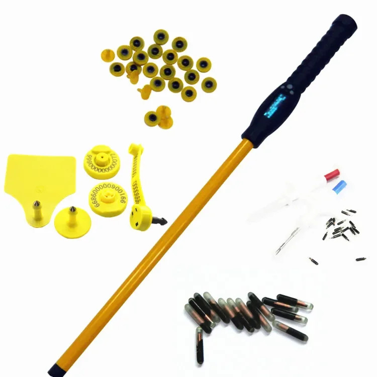 2026/Long Range Animal Pet ID Microchip Scanner HDX FDX-B Stick Reader for cattle cow horse