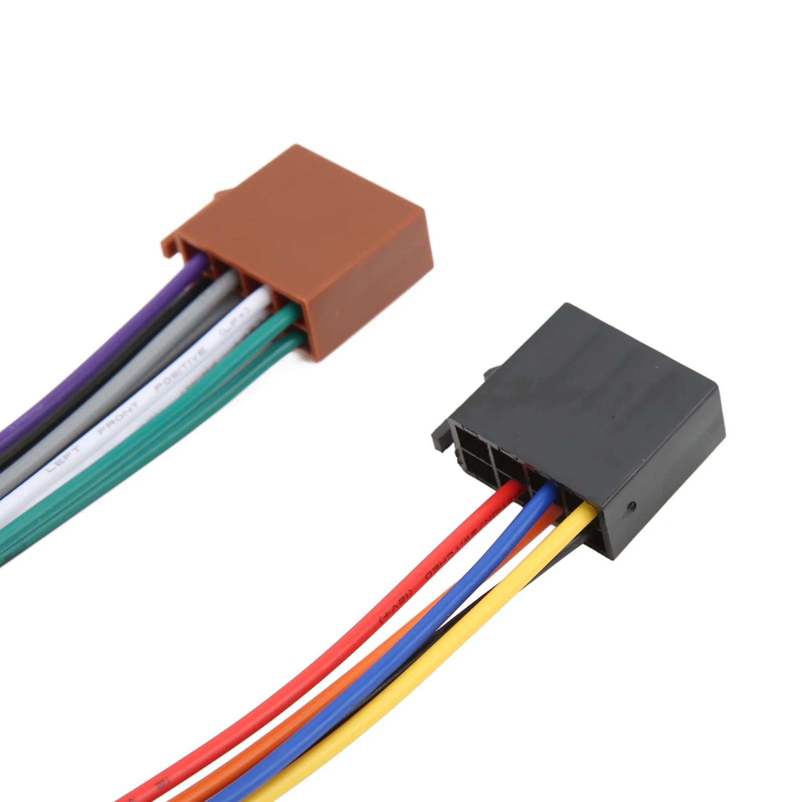 ISO Radio Wire Connector Wiring Harness Adapter Plug Male to Female 16 Pin ISO Female Radio Receiver Cable Car Parts