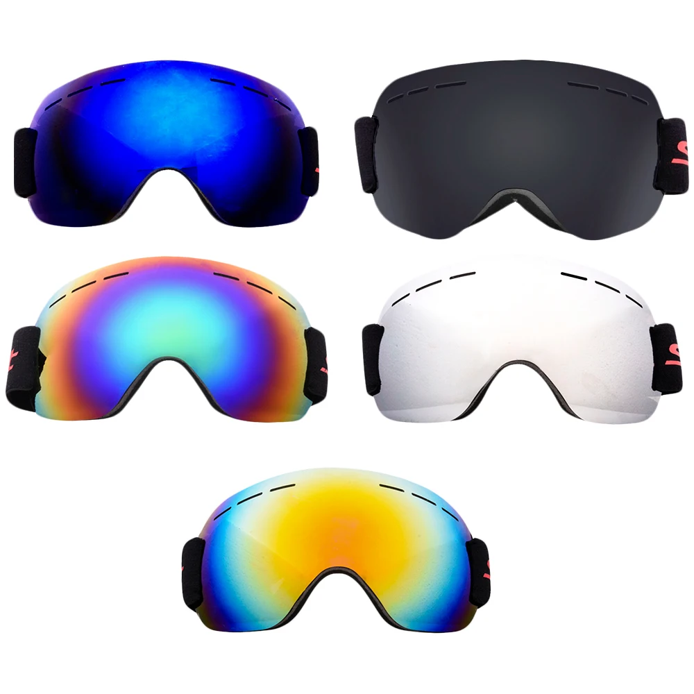 Lunettes de ski anti-buée, lunettes de neige, lunettes de motoneige, lunettes de cyclisme, sports de plein air, accessoires de ski, UV400, 506