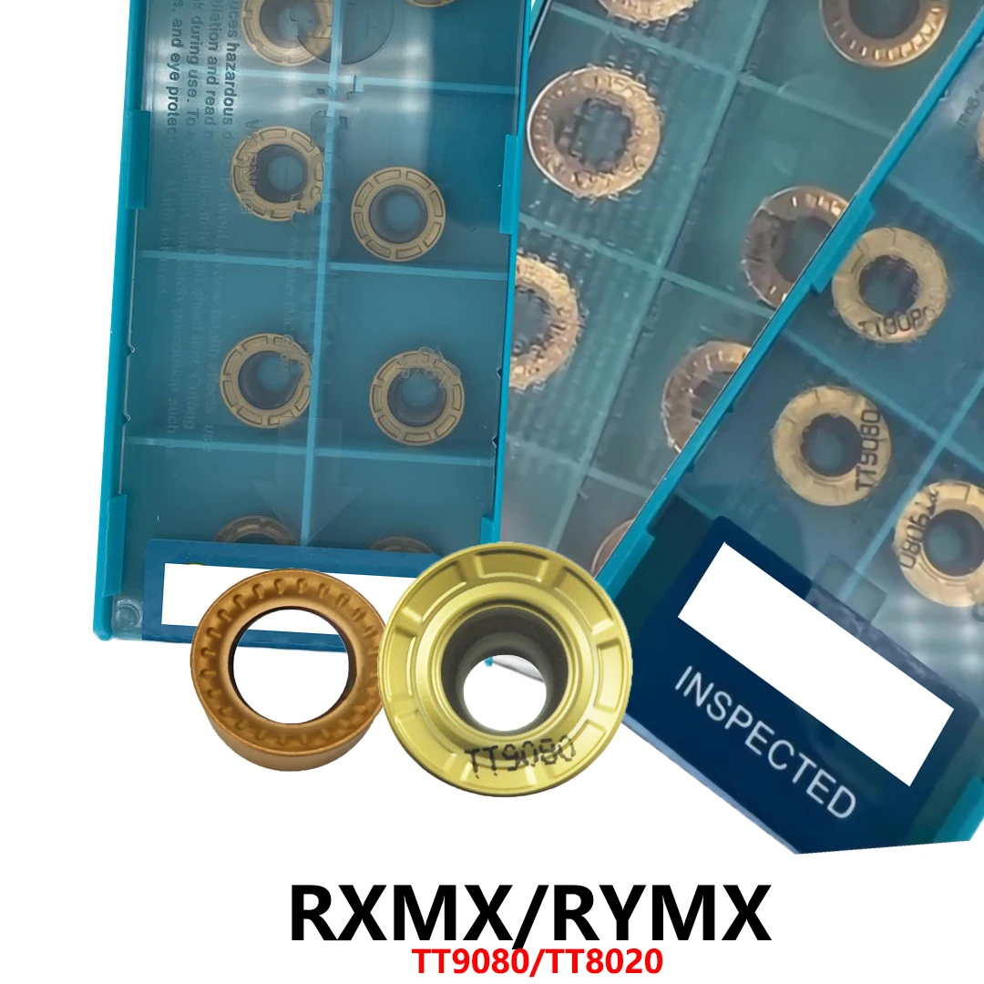 Original RXMX RXMX1003 RXMX12T3 RXMX1604 RYMX1205 M RXMX12T3-ML RYMX1004M RYMX0803 RYMX1004-ML TT9080 Carbide Inserts RYMX Tools