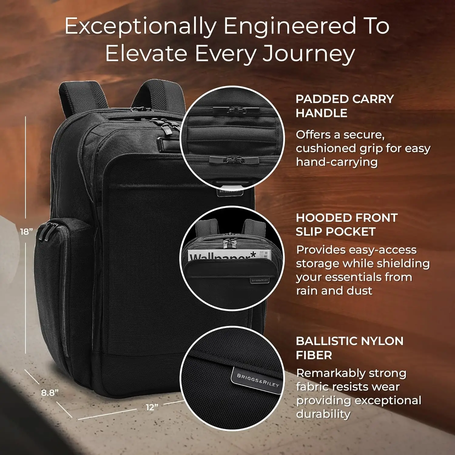 

Рюкзак для путешественника — дорожный рюкзак для ручной клади для женщин и мужчин, дорожная сумка для личных предметов, легкий и прочный, мягкие ремни