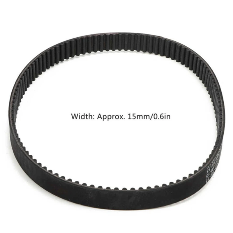 20X Driving Belt Band For E-Scooter Electric Bike Black Replacement Belt For Electric Scooter E-Scooter 535-5M-15