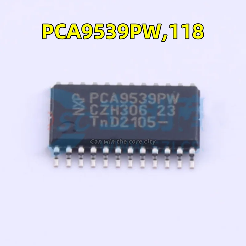 5-100 PCS/LOT PCA9539PW,118 PCA9539PW SOP-24 16-bit I2C Bus I/O Extender port chip